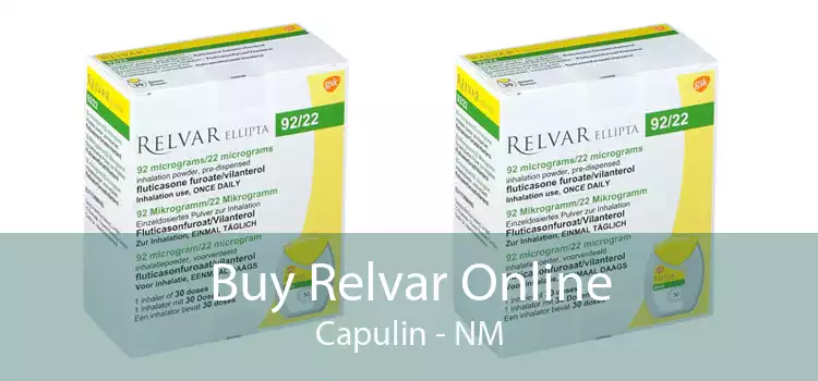 Buy Relvar Online Capulin - NM